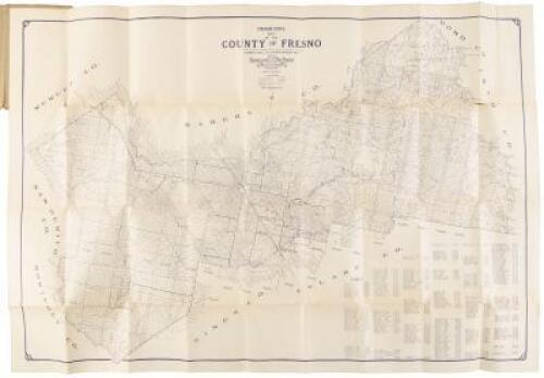 Progressive Map of the County of Fresno: Data obtained from government, county, and private sources