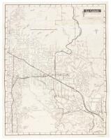 Map of La Cañada, California (panel title)