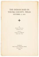 The Indian Raid in Young County, Texas October 13, 1864