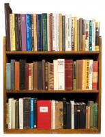 Collection of approximately 150 volumes on finance and financial history, the stock market, securities, and related matters, plus additional magazines and periodicals