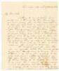 Letter praising the oratory of Alabama Secessionist during the 1860 presidential election campaign - 2