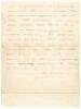 Letter praising the oratory of Alabama Secessionist during the 1860 presidential election campaign - 7