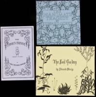 Three Books From the Fantod Press: The Pious Infant; The Evil Garden; The Inanimate Tragedy