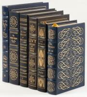 Six volumes from Easton Press in political philosophy, history, literature and natural history