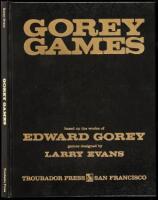 Gorey Games - early variant binding, one of two copies produced