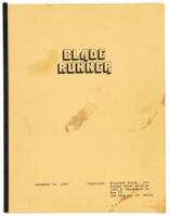 Blade Runner Script