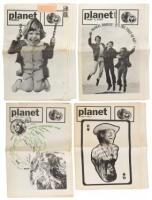 Four issues of Planet Magazine