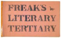 Freak's Literary Tertiary