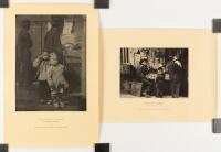 Two prints from photographs by Arnold Genthe