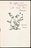 Four volumes of sonnets, 3 are signed by Moore or Gorey