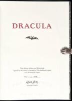 Dracula - three editions of the book, and Edward Gorey's Dracula Toy Theatre
