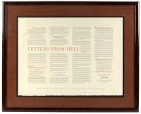 Stephen King: Letters From Hell - Publisher's Copy