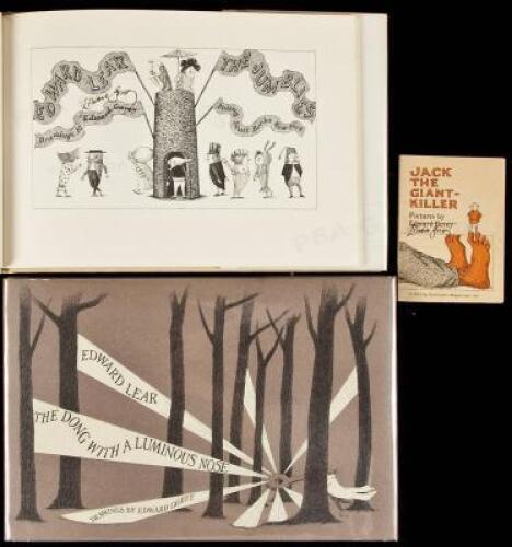 Three signed works with illustrations by Edward Gorey