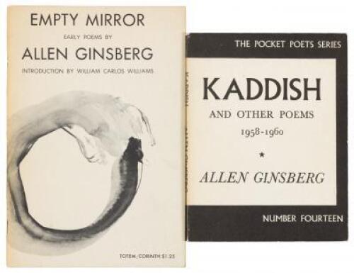 Two signed titles by Allen Ginsberg