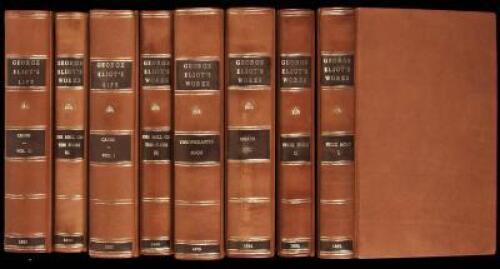 [Works, comprised of 8 first editions in 15 volumes, uniformly bound]