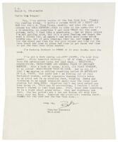 Original signed typescript letter