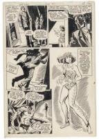 Original Irv Novick BATMAN No. 339 Art, Page 12, Featuring BATMAN and POISON IVY