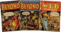 ACE: Lot of Three Comics: The BEYOND Nos. 19 and 23 * WEB OF MYSTERY No. 23