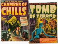 CHAMBER OF CHILLS No. 6 [and] TOMB OF TERROR No. 6 * Lot of Two Harvey Comics