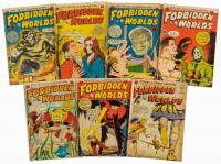 FORBIDDEN WORLDS Nos. 22, 24, 25, 26, 29, 34, 38 * Lot of Seven Comics