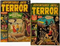 ADVENTURES INTO TERROR Nos. 7 and 17: Lot of Two Comics