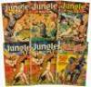 JUNGLE COMICS Nos. 95, 100, 102, 119 (2 copies), 122 * Lot of Six Comics