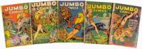 JUMBO COMICS Nos. 137, 140, 141, 142, 144 * Lot of Five Comics