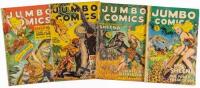 JUMBO COMICS Nos. 126, 131, 133, 136 * Lot of Four Comics