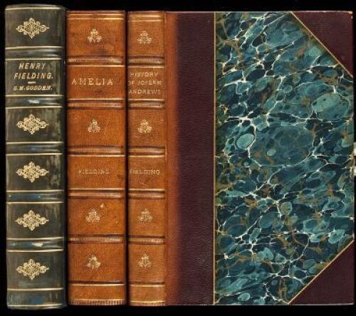 Three finely bound volumes by or about Henry Fielding