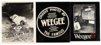 Three volumes of books by Weegee