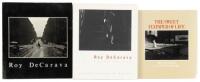 Three volumes of photographs by Roy DeCarava