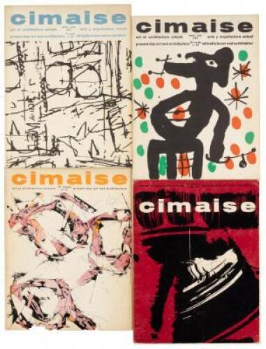 Four issues of Cimaise