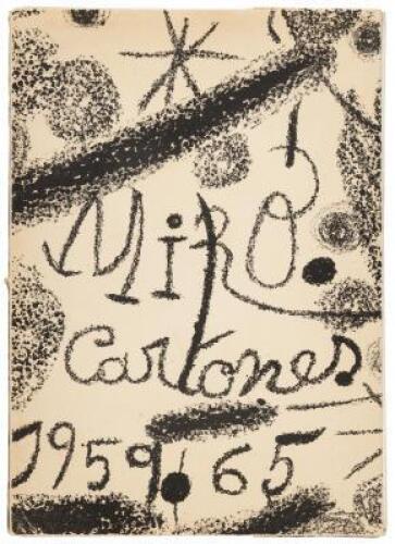 Mir&oacute; "Cartones" 1959-1965