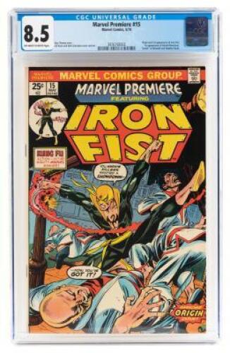 MARVEL PREMIERE No. 15 * 1st Appearance: IRON FIST