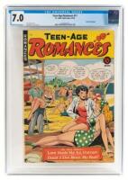 TEEN-AGE ROMANCES No. 11 * Cosmic Aeroplane Pedigree * Highest-Graded Copy