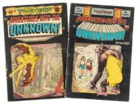 ADVENTURES INTO THE UNKNOWN Nos. 53 and 57 * Lot of Two Comics