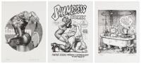 Three Signed Limited Prints: Serena Williams, Shameless Comix, Bathtub Bears