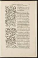 A Leaf from the 1583 Rembert Dodoens Herbal printed by Christopher Plantin