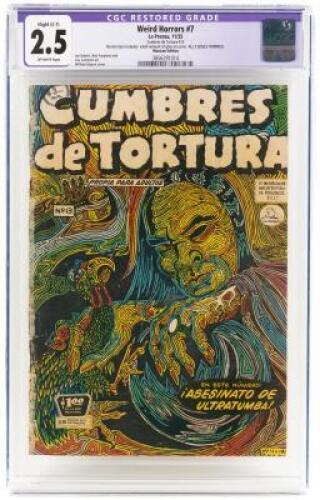 CUEMBRES DE TORTURA No. 13 * Mexican WEIRD HORRORS No. 7