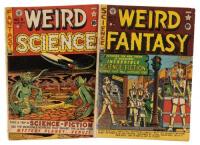 WEIRD FANTASY No. 6 * WEIRD SCIENCE No. 6 * Lot of Two EC Sci-Fi Comics