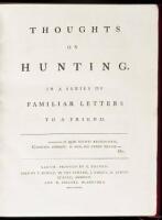 Thoughts on Hunting. In a Series of Familiar Letters to a Friend