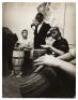Photograph of James Dean at a bongo class conducted by Cyril Jackson