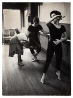 Photograph of James Dean at a ballet class conducted by Katherine Dunham