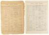 "Daily Free Press" newspaper, 2 issues