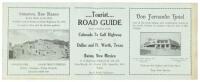 Tourist Road Guide over a section of the Colorado to Gulf Highway from Dallas and Ft. Worth, Texas to Raton, New Mexico...