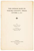 The Indian Raid in Young County, Texas October 13, 1864