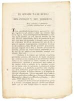 El Senado ya se Burladel Publico y del Gobierno. Rey, principe, o jardinero &iquest;cuantas estrellas tiene el cielo? (caption title)