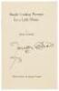 Simple Cooking Precepts for a Little House