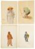 Twenty Original Watercolor Illustrations Depicting Chinese and East Asian Tradesmen - 3