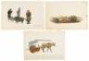 Twenty Original Watercolor Illustrations Depicting Chinese and East Asian Tradesmen - 5